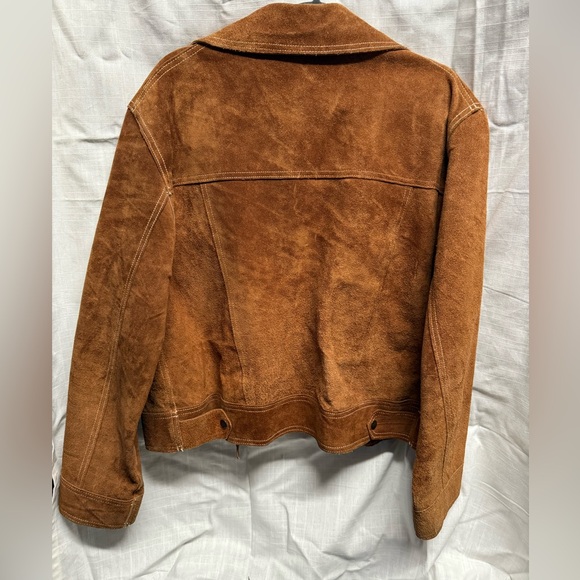 Brown Cropped Cowboy Jacket - Picture 3 of 16
